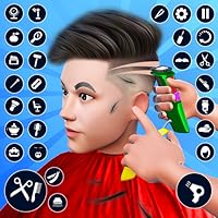 Hair Tattoo: Barber Shop & Hair Salon Games | Virtual Barber Hair Salon Beard Shave Games: Hair Cutting Simulator: Beard Styles & Hairdresser Games | Virtual Hair Tattoo Paint - Salon Simulator