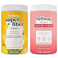 Super Fiber Powder + Fruit, Pineapple Passion Fruit Super Fiber Powder + Collagen, Strawberry Lemonade