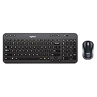 Logitech Wireless Combo MK360 – Includes Keyboard with 12 Programmable Keys and Wireless Mouse, Compact Package Perfect for Travel, 3-Year Battery Life (Renewed)