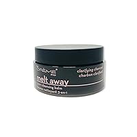 The Crème Shop Melt Away 3-in-1 Cleansing Balm, Clarifying Charcoal Cleanser, Korean Skincare Cleanser Removes Makeup and Moisturizes Skin, Charcoal Face Cleanser - 3.21 oz