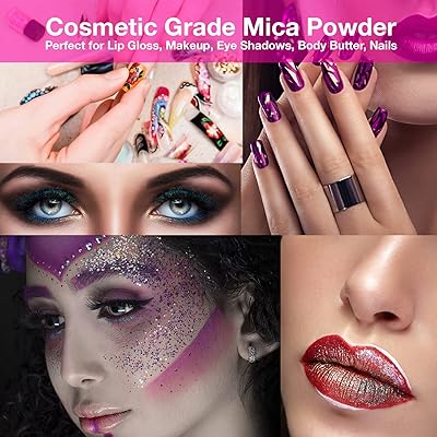 Mica Powder Pigment Mica Powder Cosmetic Grade Mica Powder Set Mica Powder  for Epoxy Resin Craft Candle - China Resine Epoxy Pigment, Mica Powder