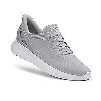 Kizik Athens Comfortable Breathable Knit Slip On Sneakers - Easy Slip-Ons | Walking Shoes for Men, Women and Elderly | Stylish, Convenient and Orthopedic Shoes for Everyday and Travel