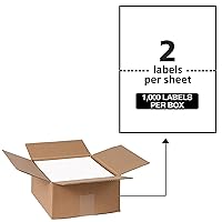 Avery Waterproof Labels, Ultrahold Adhesive, 5.5