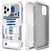 for iPhone 11 Pro Max, R2D2 Astromech Droid Robot Pattern Shock-Absorption Hard PC and Inner Silicone Hybrid Dual Layer Armor Defender Case Protective Cover for iPhone 11 Pro Max