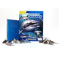 Phidal - World of Sharks My Busy Book - 10 Figurines and a Playmat