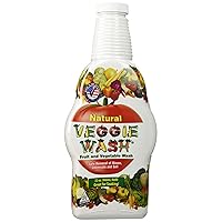 Citrus Magic Veggie Wash, 32-Ounce Refillable Bottle (Pack of 3)