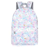 Anime Cute Dog Laptop backpack for Women All Over Print Water Repellent Large Capacity Rucksack for Anime Fans