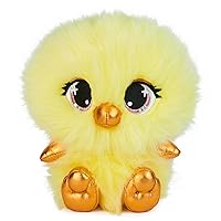 GUND P.Lushes Designer Fashion Pets Gia Fluffertin Premium Chick Stuffed Animal, Yellow, 6”