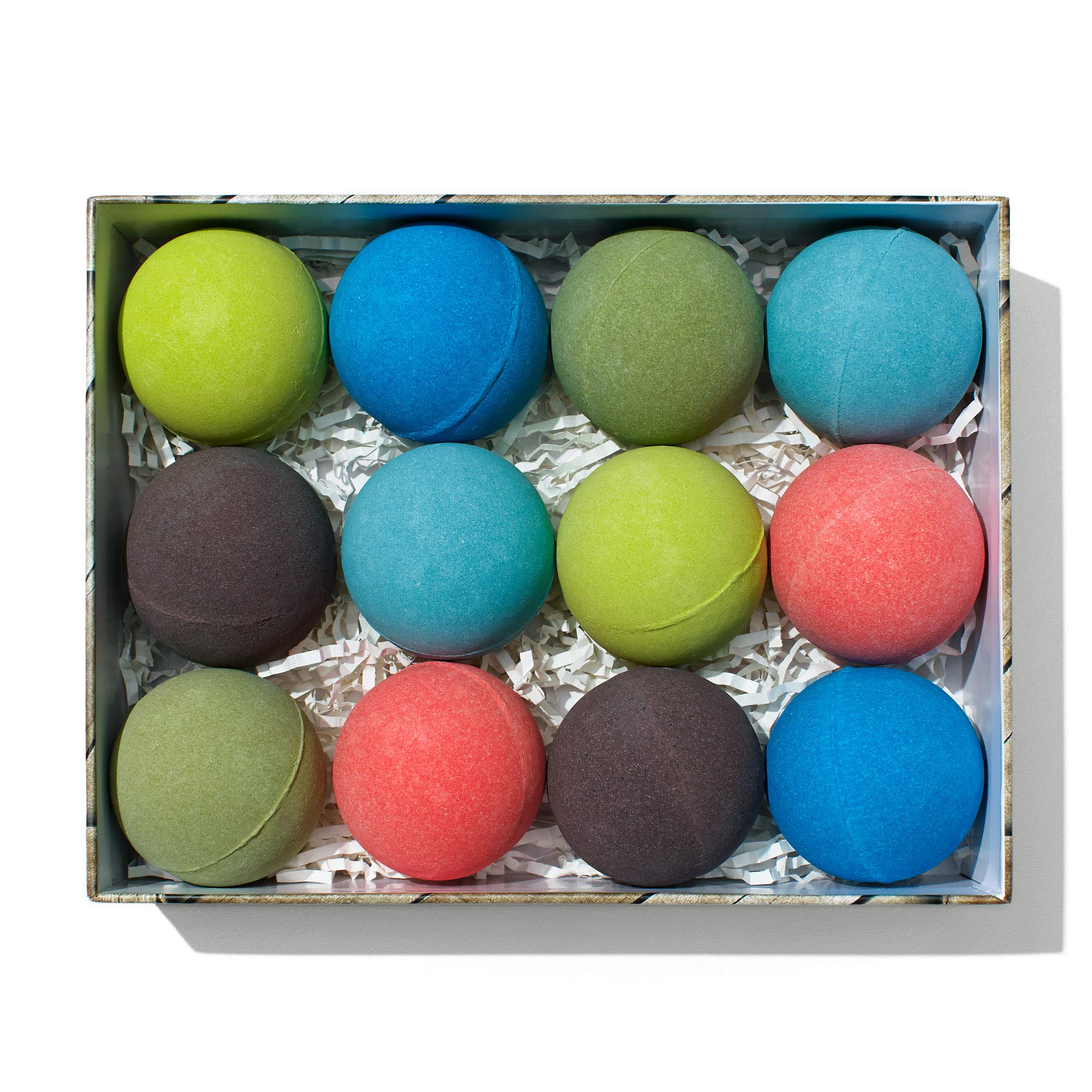 Crate Bath Bombs for Men Set of 12, Relaxing Bubble Bath Bombs, Spa Gift for Men with Epsom Salt & Shea Butter. Perfect for Gift Idea for Birthdays, Husband, Father & Friend by Trade Sailor