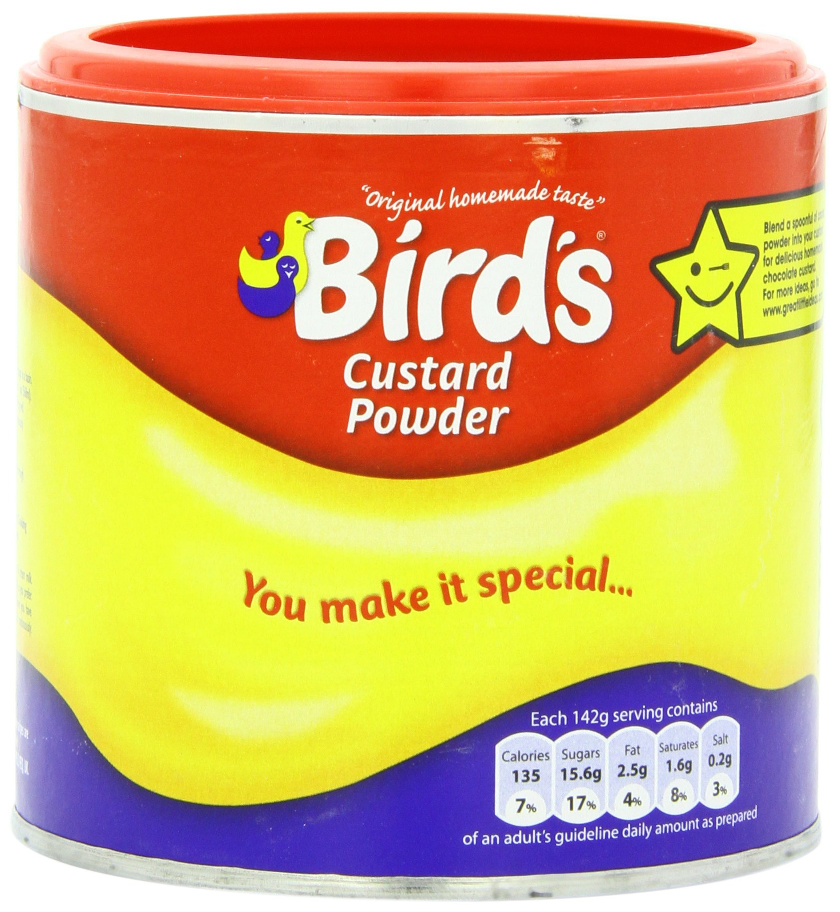 Bird's Custard Powder, 10.5 Ounce Canisters (Pack of 12)