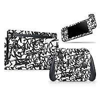 Compatible with Nintendo 2DS XL (2017) - Skin Decal Protective Scratch Resistant Vinyl Wrap Gaming Cover- Modern Graffiti Art V1
