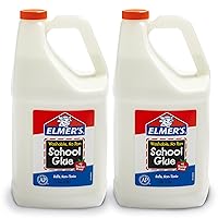  Fun Express Clear Glue Gallon - Empower Your DIY Projects with  1 Gallon of Glue - Perfect for Slime and School Supplies - Craft with  Confidence - Washable Glue Gallon Safe
