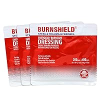 Burnshield Sterile Emergency Burn Hydrogel Foil Sealed Foam Cell Dressing 8