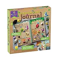 Craft-Tastic Scavenger Hunt Journal - Nature DIY Craft Kit - 32 Page Journal with Over 500 Stickers - Ages 6+