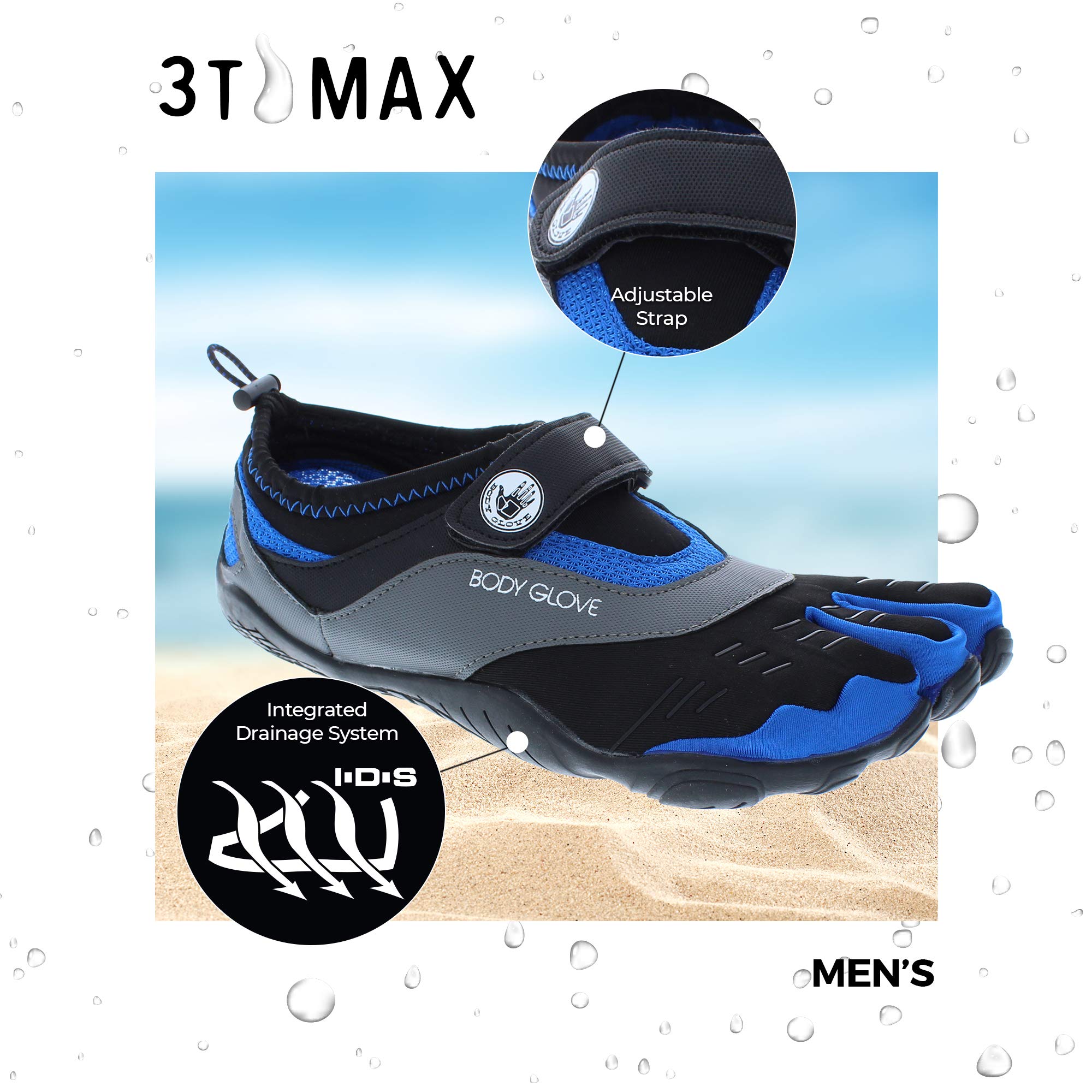 Body Glove Men's 3t Barefoot Max Water Shoe