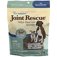 ARK NATURALS Sea Mobility Lamb Jerky For Dogs, 9-Ounce Pouches (Pack Of 2)