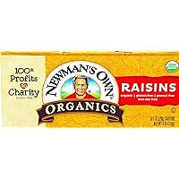 Newman's Own Organics Raisins, 1-Ounce Boxes (Pack of 6)