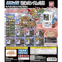 Mini Mini Carddass SD Gundam Gaiden, Round Table Knight, Complete Set of 8 Types, Full Comp
