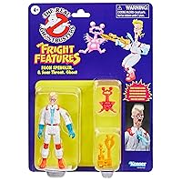 Ghostbusters Kenner Classics The Real Egon Spengler & Soar Throat Ghost Toys, Retro Action Figure, Toys for Kids 4+