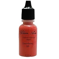 Large Bottle Glam Air Airbrush B9 Strawberry Blush Water-based Makeup (0.50oz)