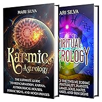Karmic and Spiritual Astrology: A Comprehensive Exploration of Reincarnation, Karma, Zodiac Houses, Moon Phases, and Soul Connections Karmic and Spiritual Astrology: A Comprehensive Exploration of Reincarnation, Karma, Zodiac Houses, Moon Phases, and Soul Connections Kindle Paperback