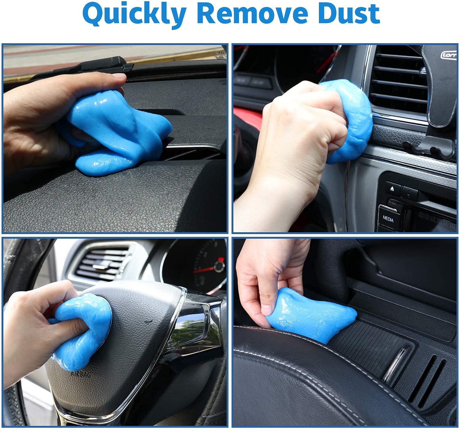 TICARVE Cleaning Gel for Car Detailing Tools Keyboard Cleaner Automotive  Dust Air Vent Interior Detail Removal Detailing Putty Universal Dust  Cleaner for Auto Laptop Home - Walmart.com