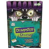 Goliath Dumpster Diver Game - Take Raccoon's Snacks Before His Paw Jumps Out to Defend His Goodies - No Reading Required - Ages 4 and Up, 2-4 Players