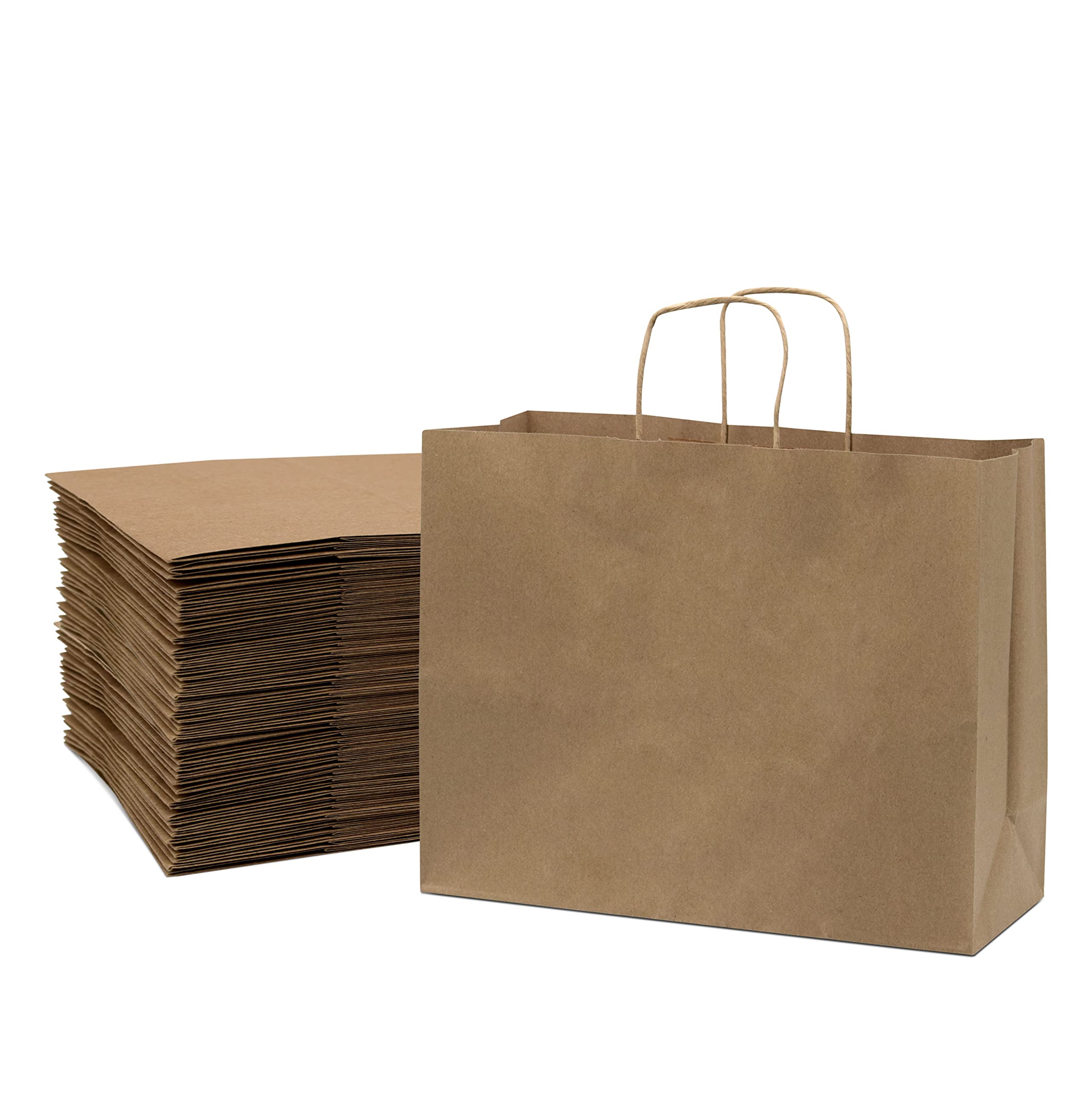 Plain Brown Kraft Paper Bags, For Packaging, Capacity: 500gm -...