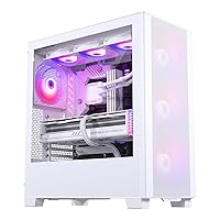 Phanteks XT Pro Ultra, Mid-Tower Gaming Chassis, 4X M25-140 Fans Included, High Airflow Performance Mesh, Tempered Glass Window, USB-C 3.2 Gen2 (White)