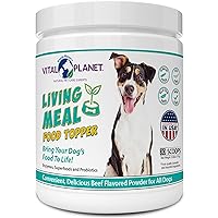 Vital Planet - Pet Living Meal Dog Powder with Enzymes Superfoods and Probiotics 111 g 30 Servings