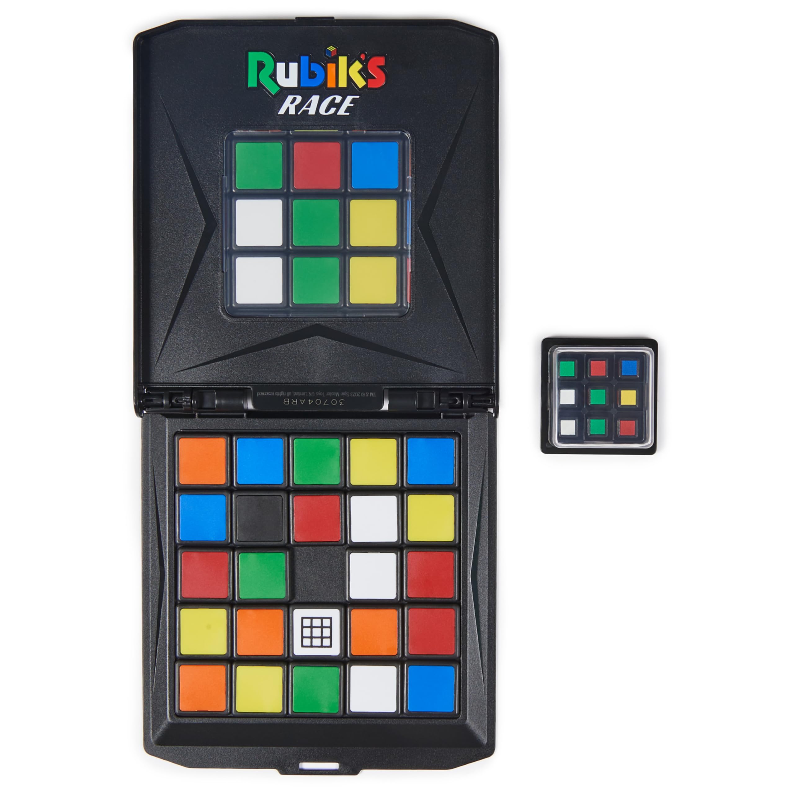 Rubik’s Race, Ace Edition Classic Fast-Paced Puzzle Strategy Sequence Two Player Board Game, for Kids & Adults Ages 8 and up Amazon Exclusive