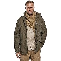 Individual Wear Men's M65 Classic Field Jacket - Vintage Style All-Season Outerwear with Removable Quilted Liner
