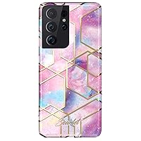 Ghostek SCARLET Phone Case Samsung S21+ 5G with Cute Stylish Trendy Designs and Premium Protection for Girls Slim Protective Fashion Covers Designed for Samsung Galaxy S21 Plus 5G (6.7inch) (Stardust)
