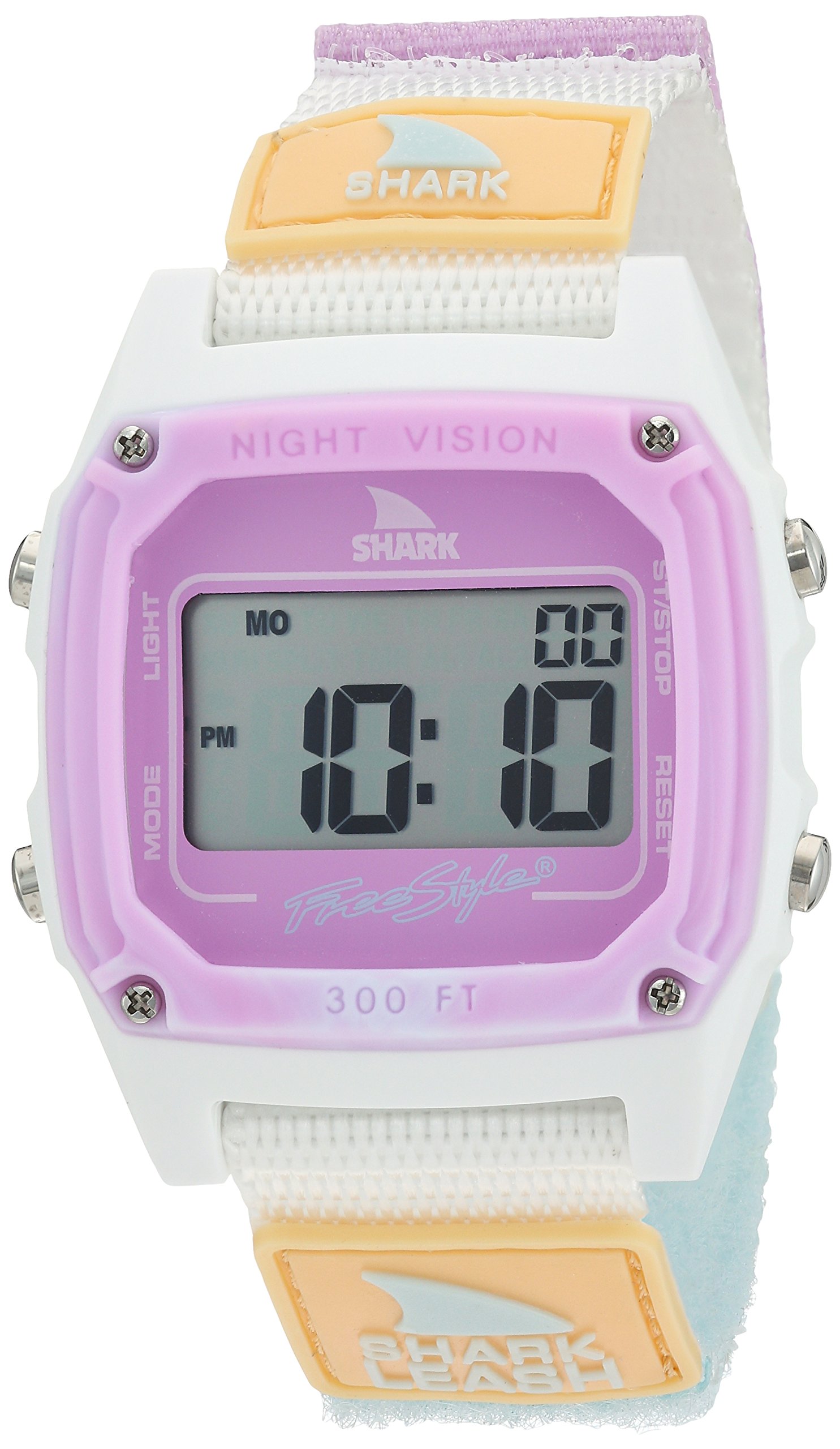 Freestyle Shark Japanese-Quartz Sport Watch with Nylon Strap, White, 20 (Model: 10026835)