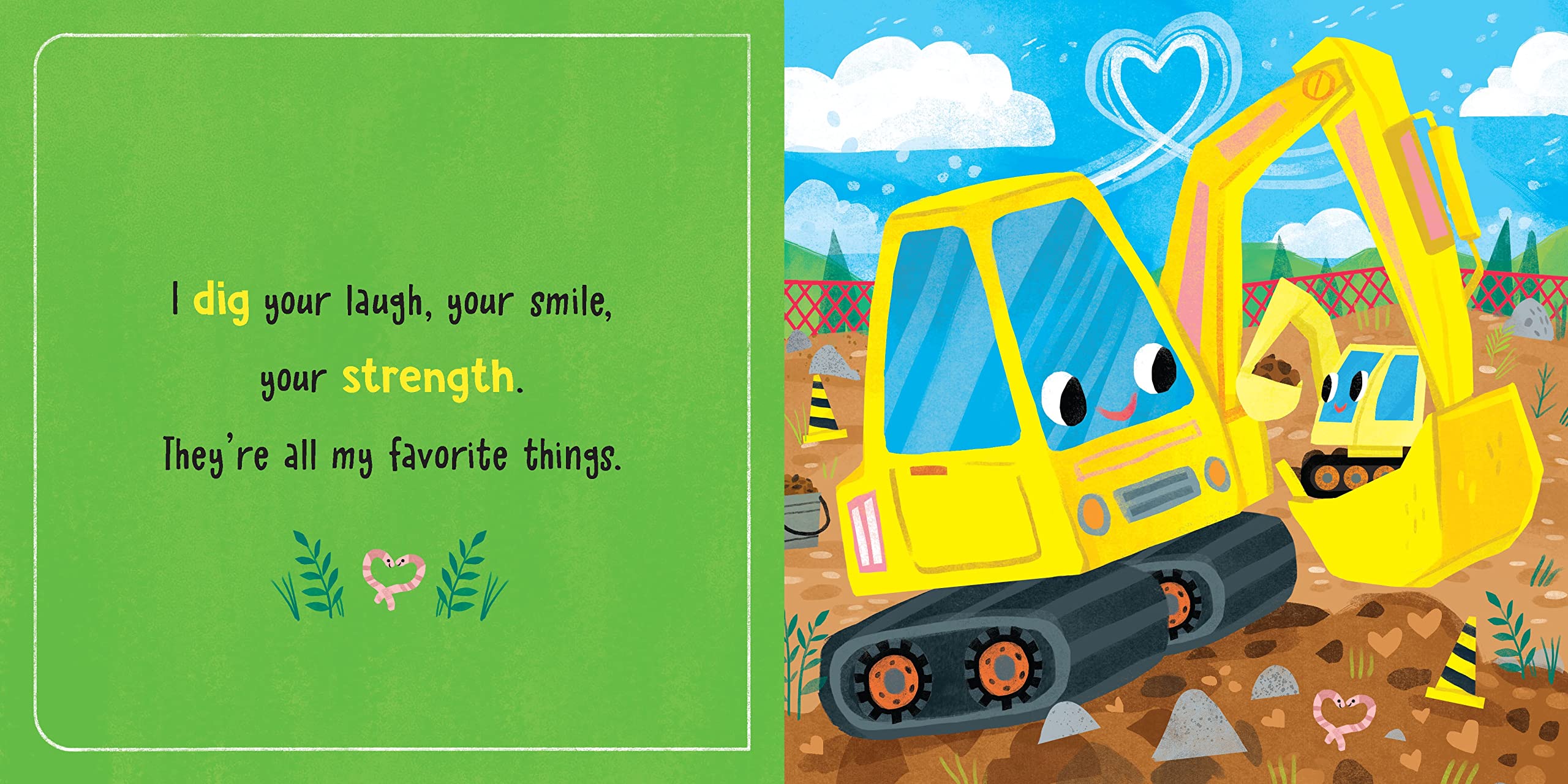 You Make My Heart Go Vroom!: A Cute and Funny Things That Go Board Book for Babies and Toddlers (Punderland)