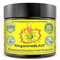 Ringworm Relief Fast Cream Ointment Dermatologist & Lab Tested Better Than Shampoo Adults and Kids Natural Extra Strength No Paraben No Chemicals Hypoallergenic