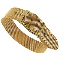 18mm Slide Through Sports Wrap Nylon Textile Tan Watch Band Strap Style 1