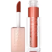Maybelline New York Maybelline Lifter Gloss Lip Gloss Makeup With Hyaluronic Acid, Sand, 0.18 Fl. Ounce, 015 Sand, 0.18 fluid_ounces (Pack of 2)