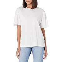 The Drop Women's Lydia Short-Sleeve Loose Drop-Shoulder Jersey T-Shirt