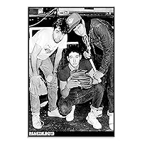 KGARB Beastie Boys Poster Black and White Canvas Wall Art for Bedroom Office Room Decor Gift 12