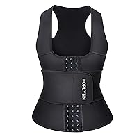 Neoprene Sauna Sweat Waist Trainer Corset Trimmer Vest for Women Tummy Control, Waist Cincher Body Shaper