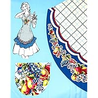 Easy Cut and Sew Adorable Retro Apron Kit - Colorful