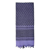 Rothco Shemagh Tactical Desert Keffiyeh Scarf – Versatile Head and Neck Wrap – Great for Camping, Hiking, and Other Outdoor Activities – Purple