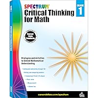 Spectrum Grade 1 Critical Thinking Math Workbooks, Ages 6 to 7, 1st Grade Critical Thinking Math, Addition and Subtraction Through 100, Place Value, and Geometry Workbook - 128 Pages (Volume 14) Spectrum Grade 1 Critical Thinking Math Workbooks, Ages 6 to 7, 1st Grade Critical Thinking Math, Addition and Subtraction Through 100, Place Value, and Geometry Workbook - 128 Pages (Volume 14) Paperback