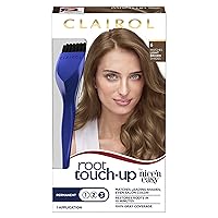 Clairol Root Touch-Up Permanent Hair Color Creme, 6 Light Brown, 1 Count