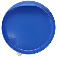 SP Ableware 745350012 Scooper Plate with Suction Cup Base, Blue