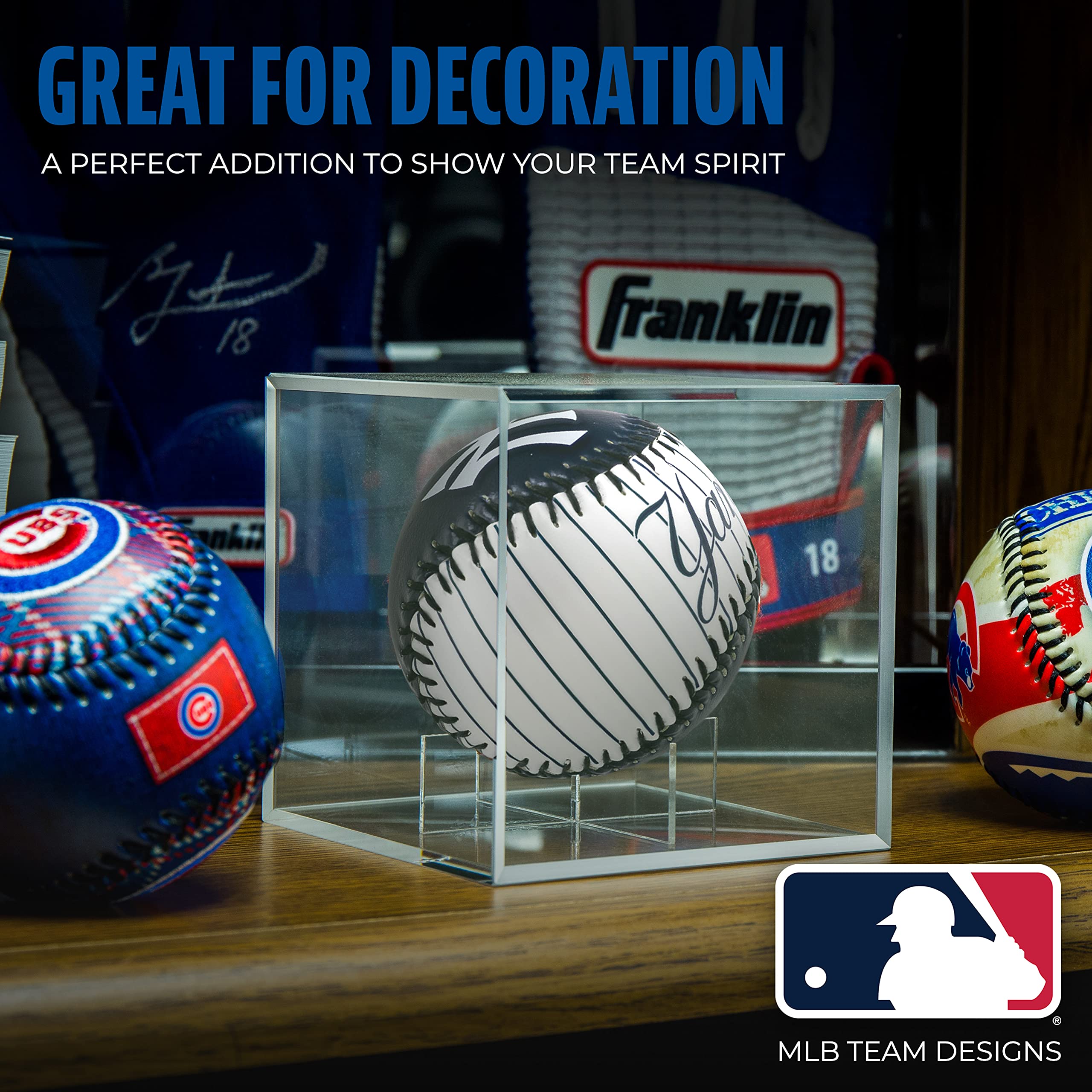 Franklin Sports MLB Team Baseball - MLB Team Logo Soft Baseballs - Toy Baseball for Kids - Great Decoration for Desks and Office