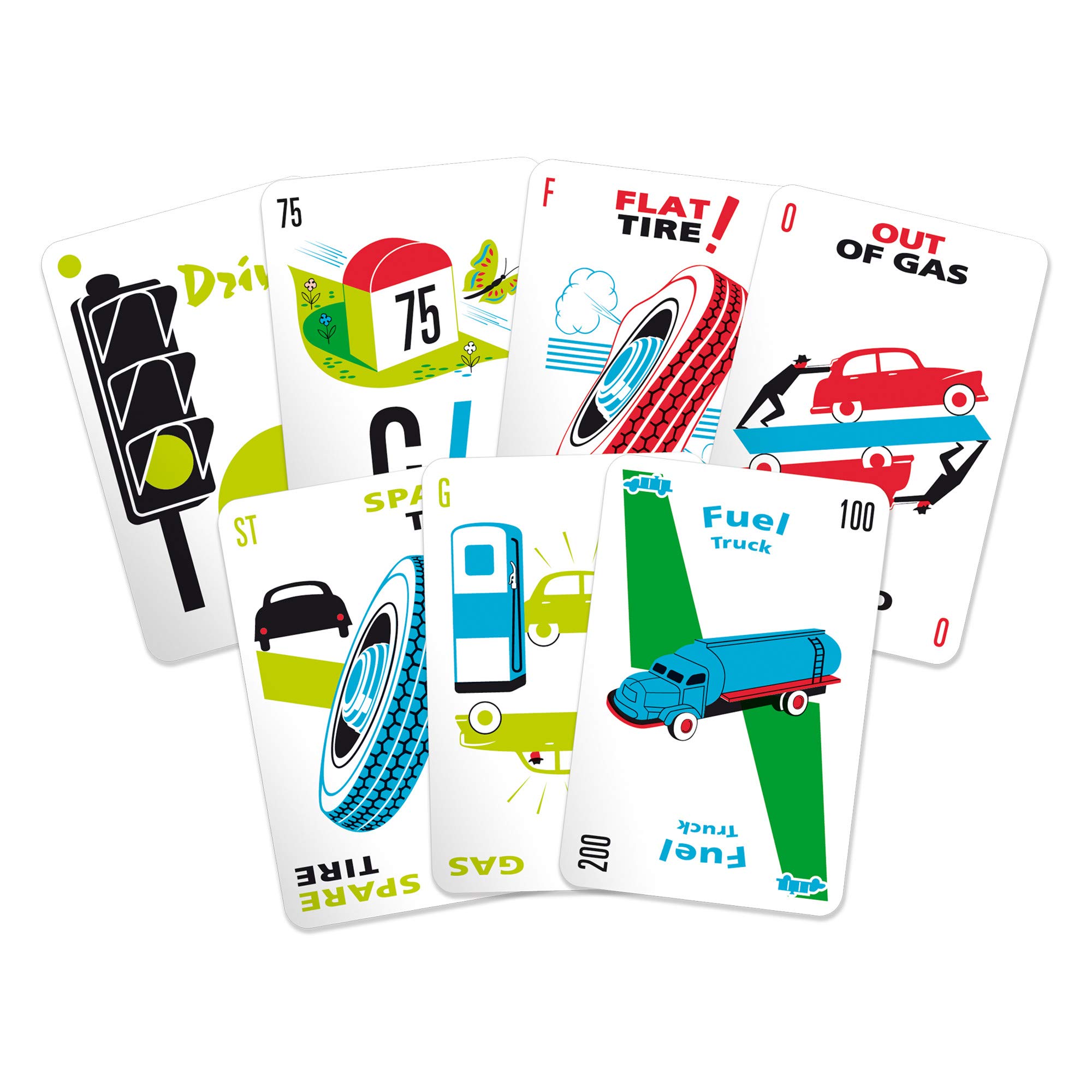 Mille Bornes The Classic Racing Game | Fast-Paced Card | Strategy | Fun Family Game for Adults and Kids | Ages 7 and Up | 2-6 Players | Average Playtime 20 Minutes | Made by Zygomatic
