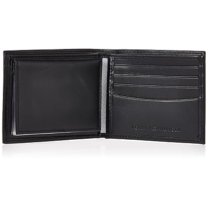 Tommy Hilfiger Men's Passcase Wallet with Removable ID Window