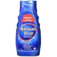 Selsun Blue Medicated Dandruff Shampoo, 11 Fl Oz (Pack of 2)